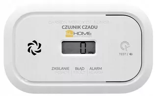 Detektor oxidu uhoľnatého EL HOME, LCD napájaný z batérie, test 300 str./min